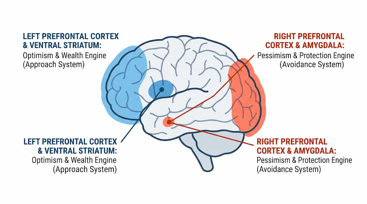 Neuroscience of Financial Risk and Wealth Decisions Diagram