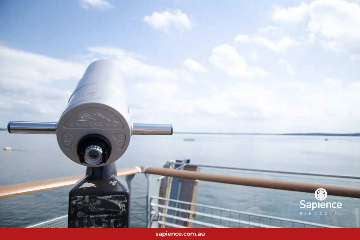 telescope on ship 