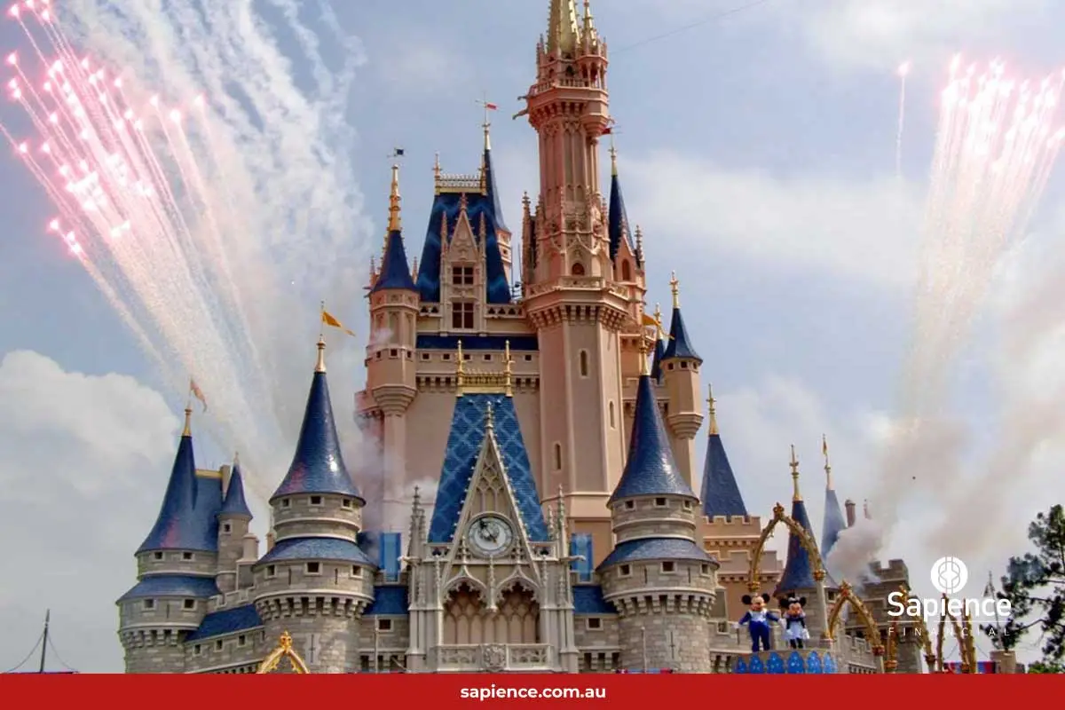 Disneyland magic castle